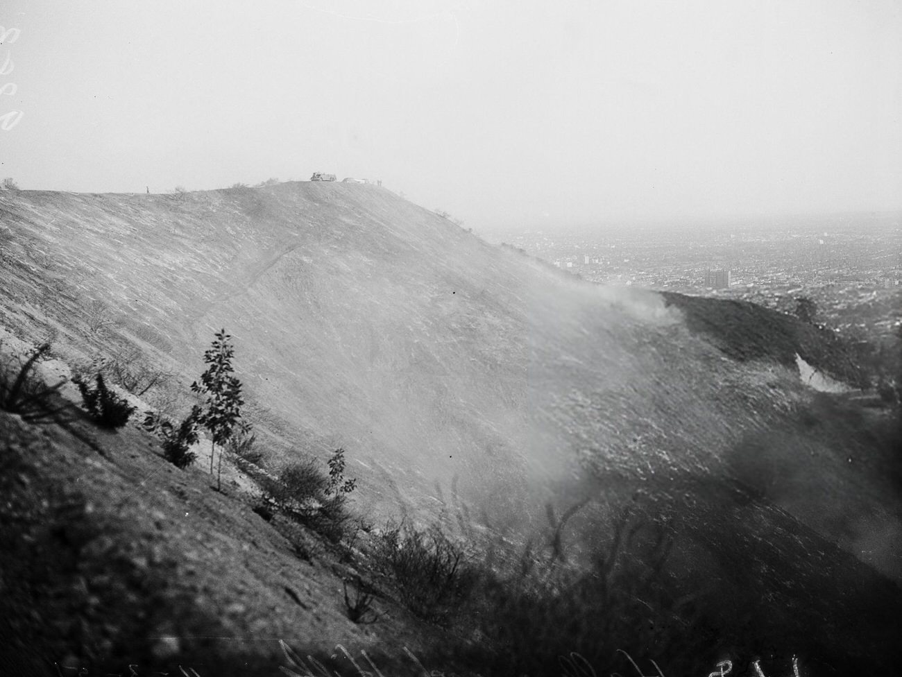 The Hollywood Hills Fire, 1951.