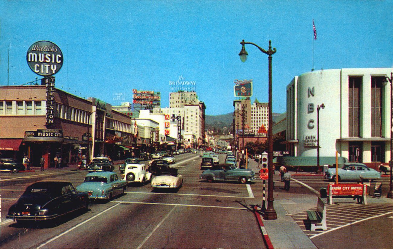 Sunset & Vine 1950s - Wallick's Music City