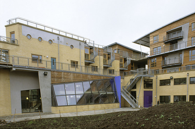 Homes for Change project in Hulme, 2000.