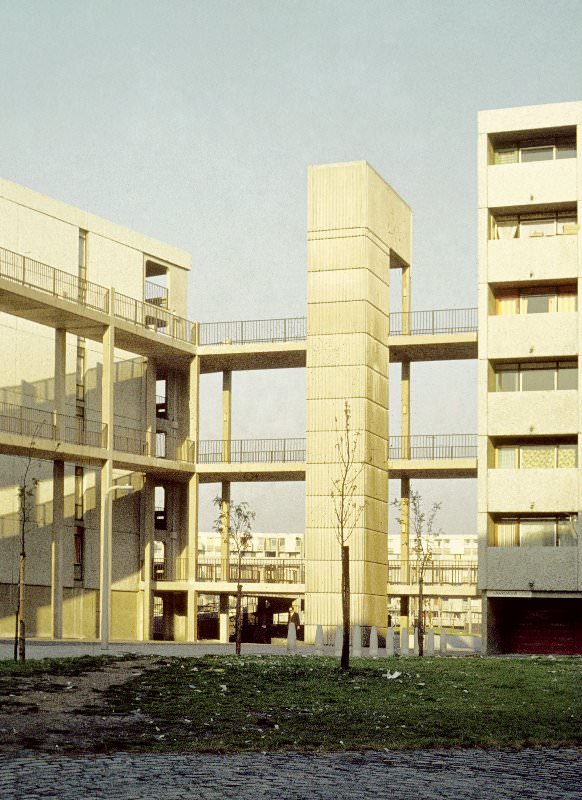 Hulme Walk and the Crescents, 1972.