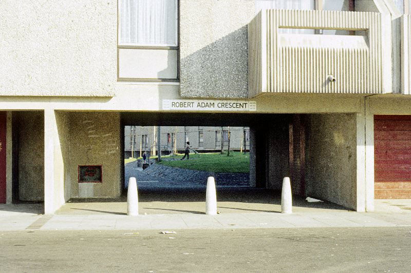 Robert Adam Crescent, 1972.