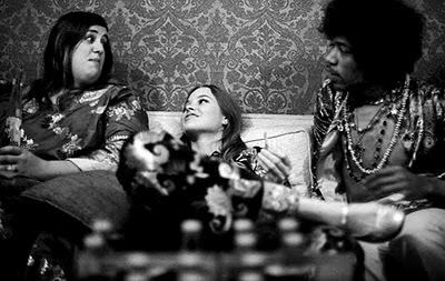 with Mama Cass and Michelle Phillips from The Mamas and the Papas