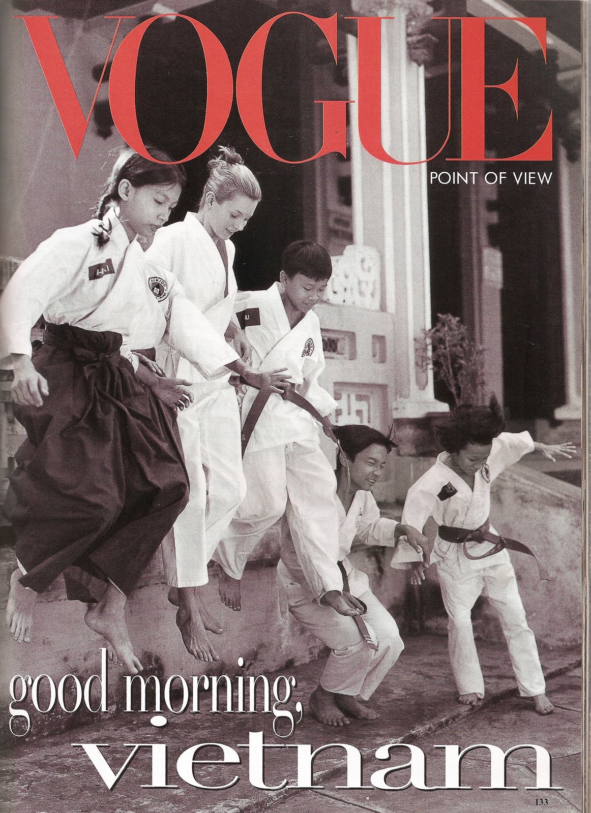 Jungle Fever: Kate Moss Channels 'Good Morning Vietnam' in Bruce Weber's Lush Vogue US Shoot (June 1996)