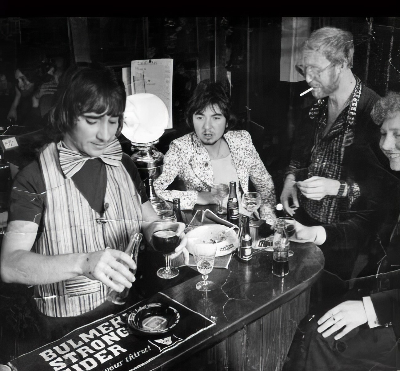 Ronnie Lane and Vivian Stanshall