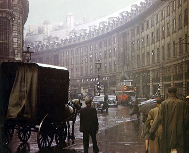 Lower Regent street, 1945