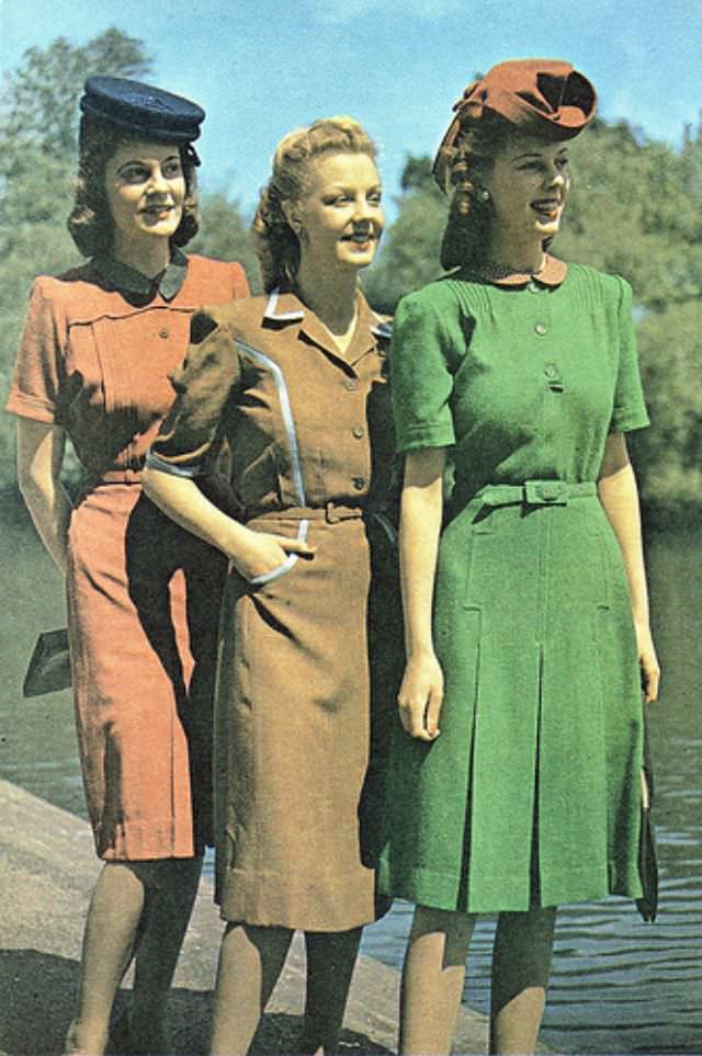 Wartime fasion, June 1943