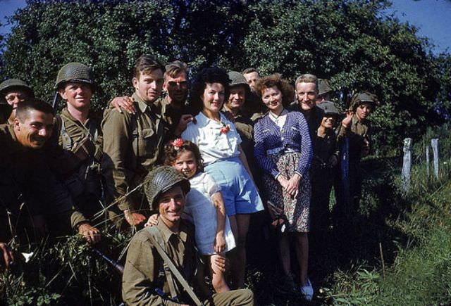 Avranches, Normandy, August 1944