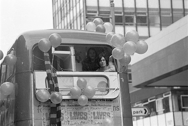 The Manchester Rag Day Parade of 1974 in Vintage Photos