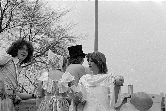 The Manchester Rag Day Parade of 1974 in Vintage Photos