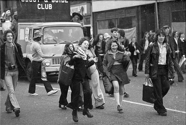 The Manchester Rag Day Parade of 1974 in Vintage Photos