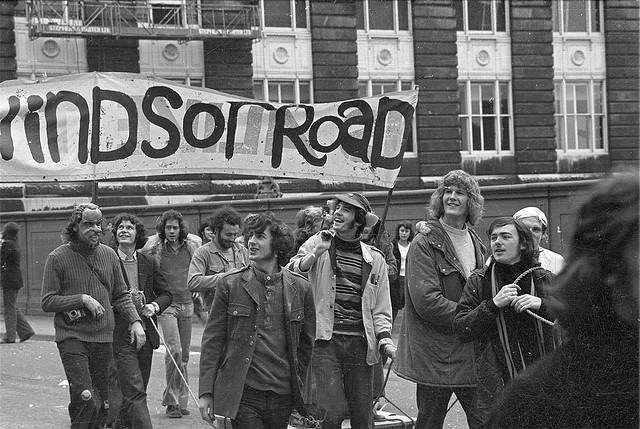 The Manchester Rag Day Parade of 1974 in Vintage Photos