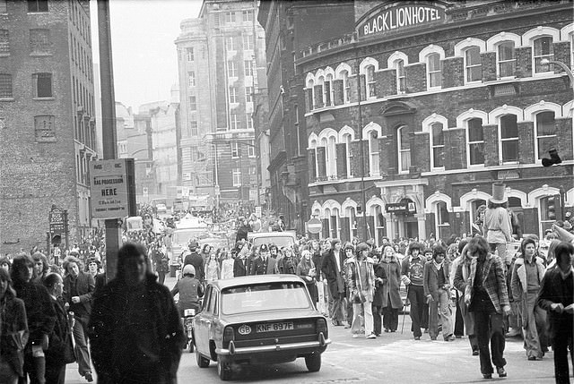 The Manchester Rag Day Parade of 1974 in Vintage Photos