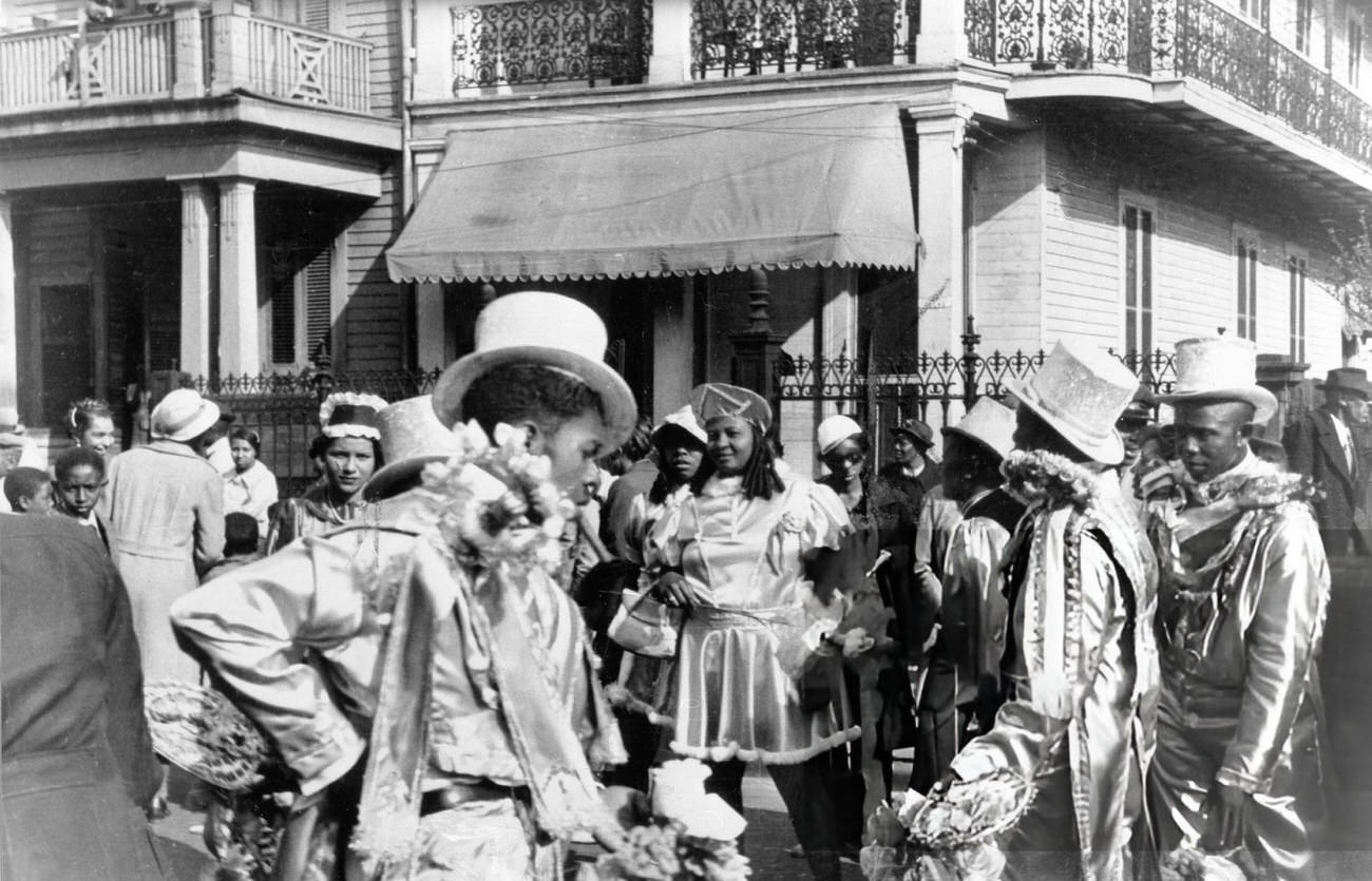 Mardi Gras in New Orleans, 1939.