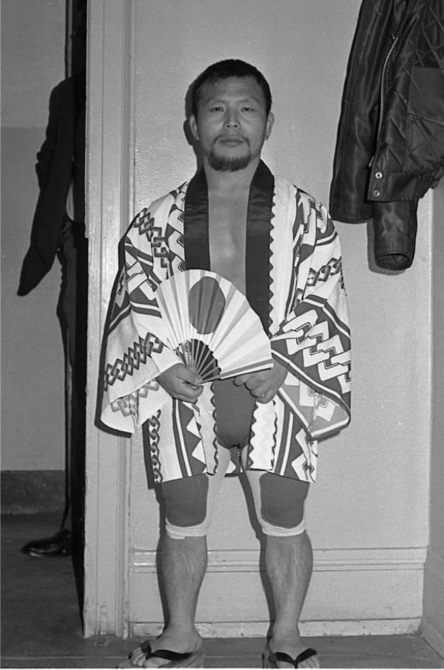 Little Tokyo (aka Shigeri Akabane) who was inspired to quit homeland and join Lord Littlebrook and his troupe after they visited Japan in the 1960s. Little Tokyo went on to win the NWA World Midget Champion three times equaling Lord Littlebrook’s achievement.