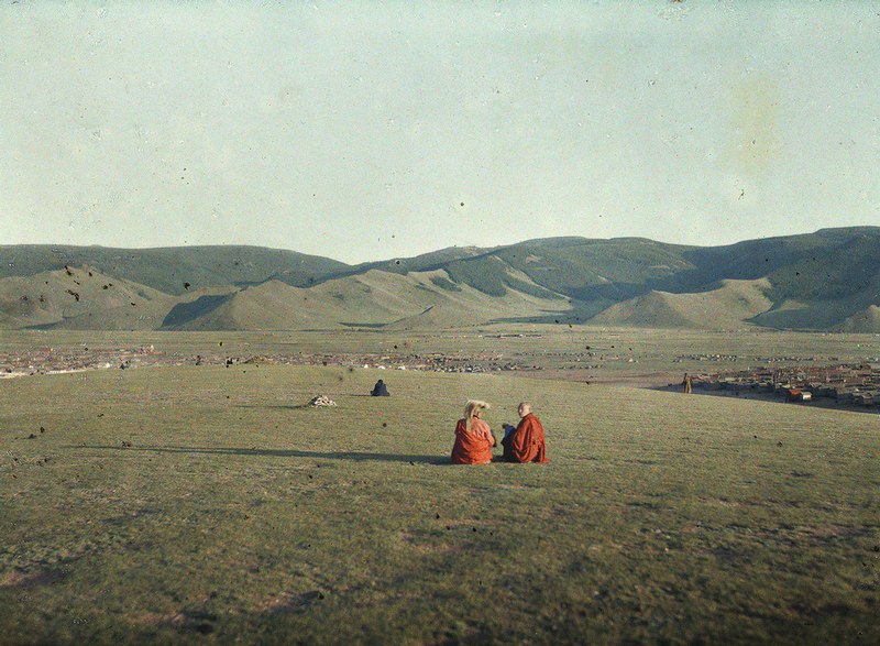 Mongolian capital - Urga (Ulan Bator today), 23 June 1913.