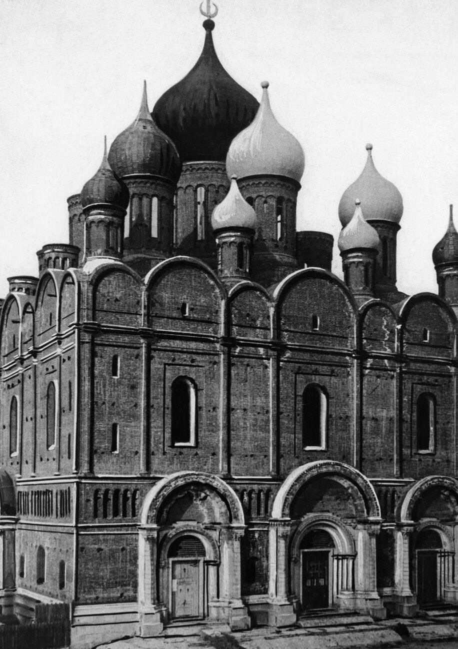 The Minsk Cathedral in Moscow, which was used as a film studio until 1929.