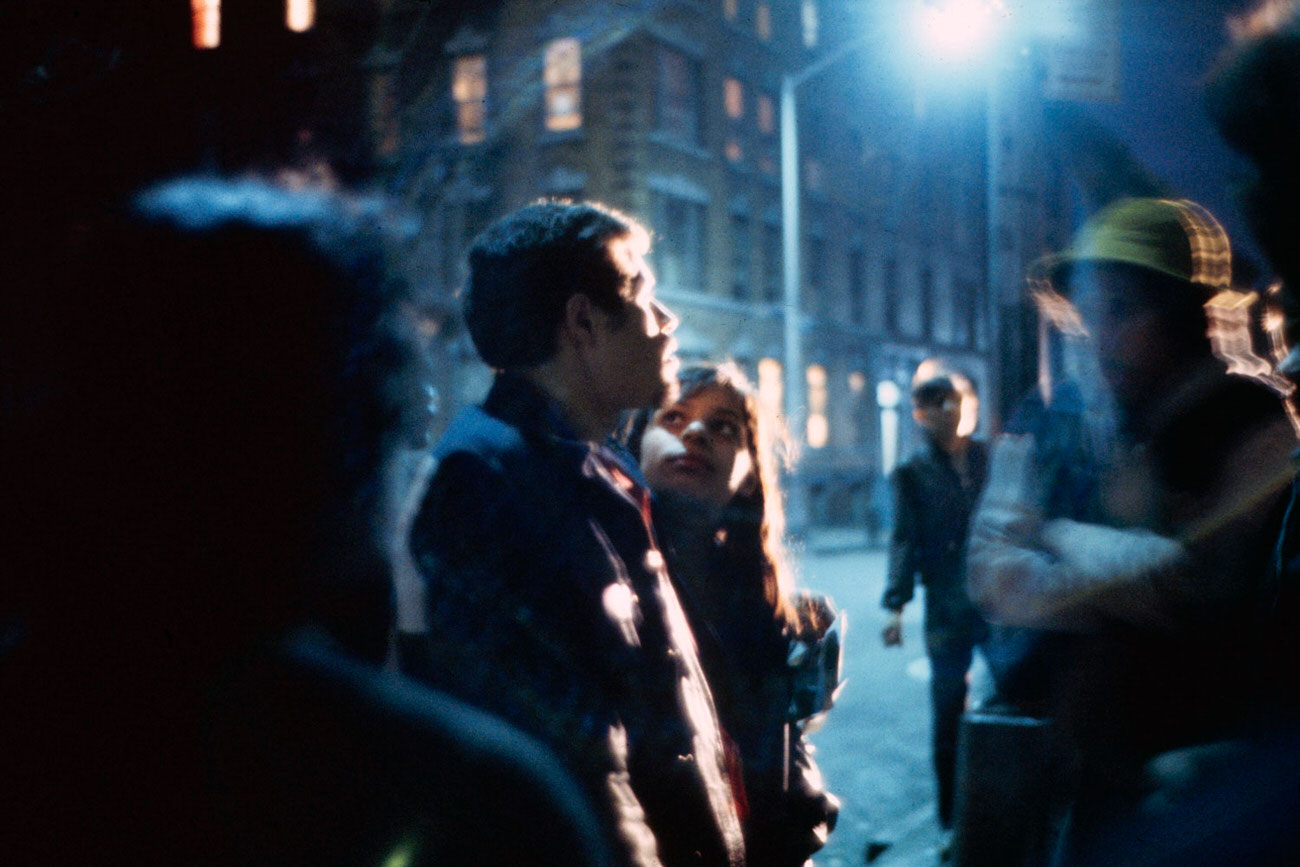 Street gang, the Reapers, New York, 1972.