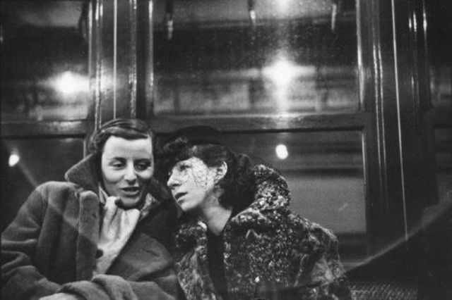 Riding the Rails: New York City Subway Passengers in the 1940s