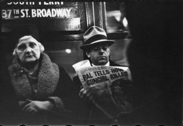 Riding the Rails: New York City Subway Passengers in the 1940s