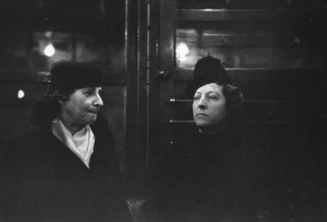 Riding the Rails: New York City Subway Passengers in the 1940s