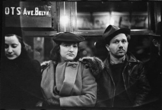 Riding the Rails: New York City Subway Passengers in the 1940s