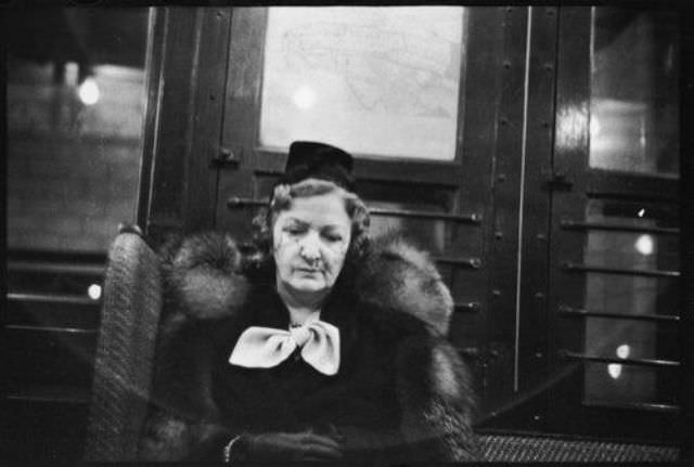 Riding the Rails: New York City Subway Passengers in the 1940s