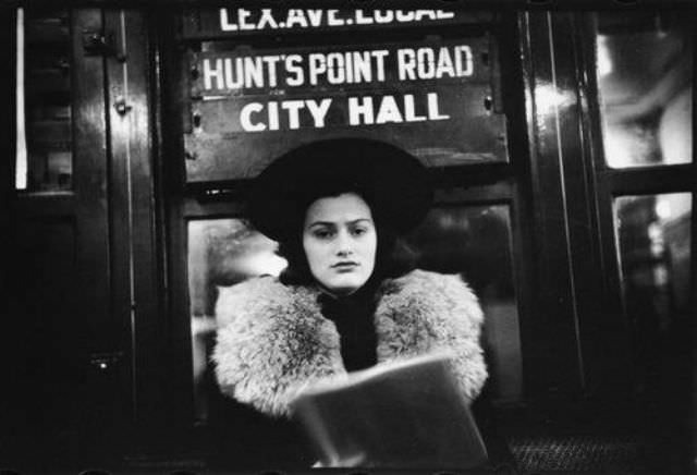 Riding the Rails: New York City Subway Passengers in the 1940s