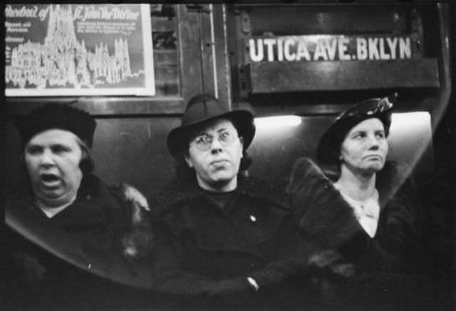 Riding the Rails: New York City Subway Passengers in the 1940s