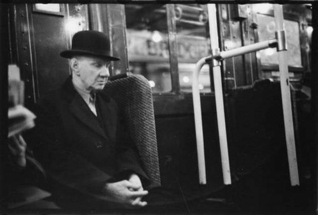 Riding the Rails: New York City Subway Passengers in the 1940s