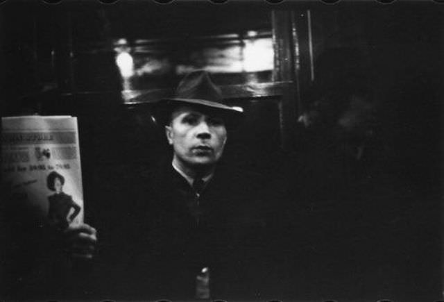 Riding the Rails: New York City Subway Passengers in the 1940s