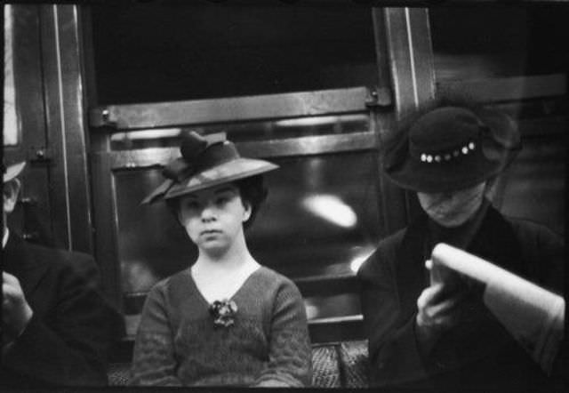 Riding the Rails: New York City Subway Passengers in the 1940s