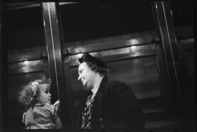 Riding the Rails: New York City Subway Passengers in the 1940s