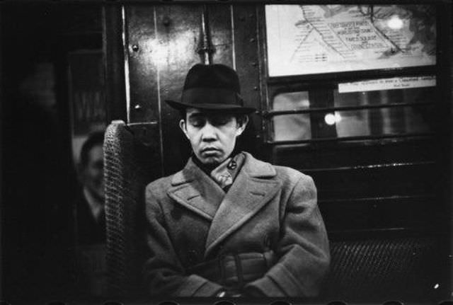 Riding the Rails: New York City Subway Passengers in the 1940s