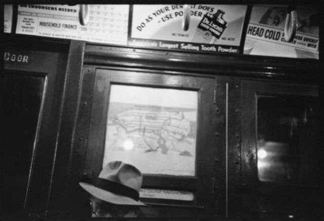 Riding the Rails: New York City Subway Passengers in the 1940s