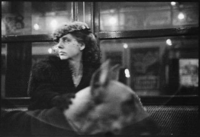 Riding the Rails: New York City Subway Passengers in the 1940s