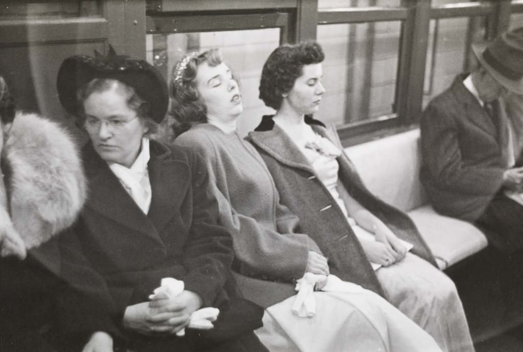 Riding the Rails: New York City Subway Passengers in the 1940s