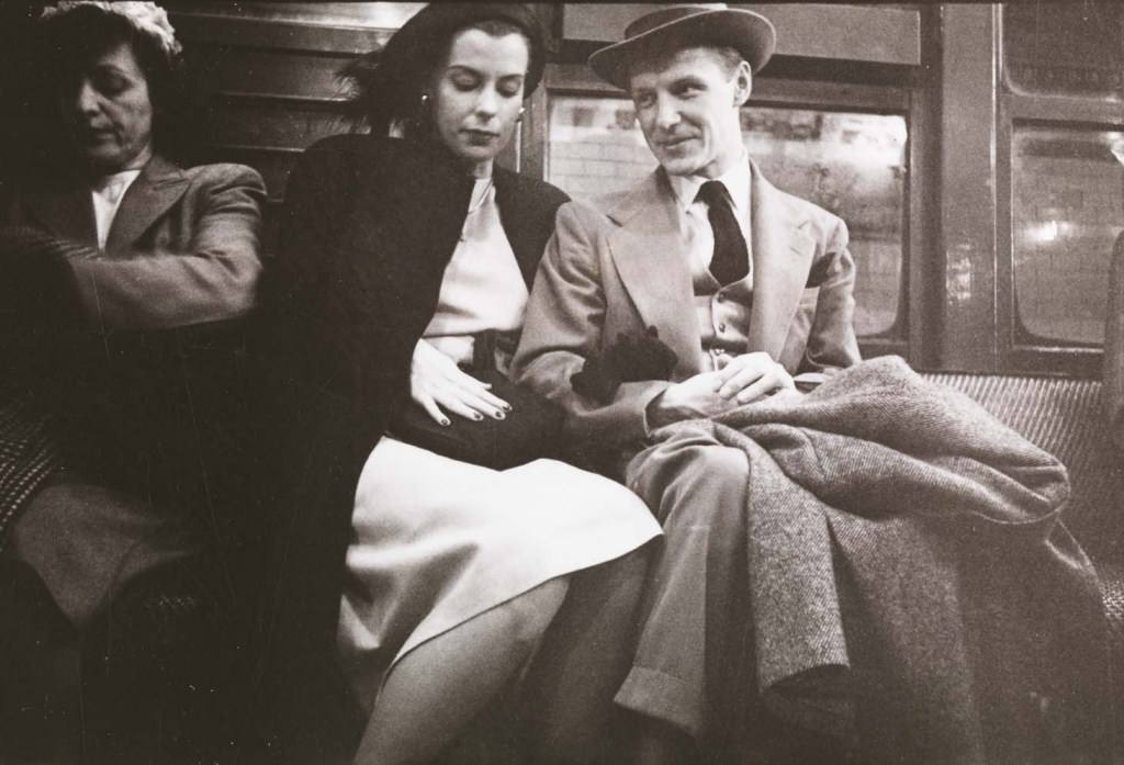 Riding the Rails: New York City Subway Passengers in the 1940s