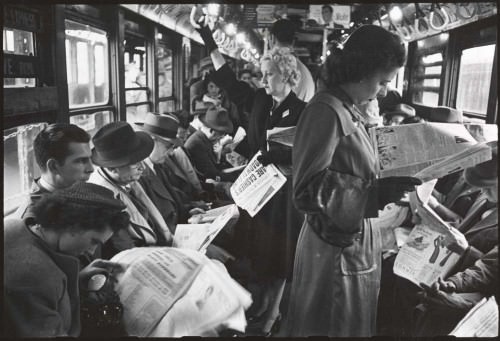 Riding the Rails: New York City Subway Passengers in the 1940s