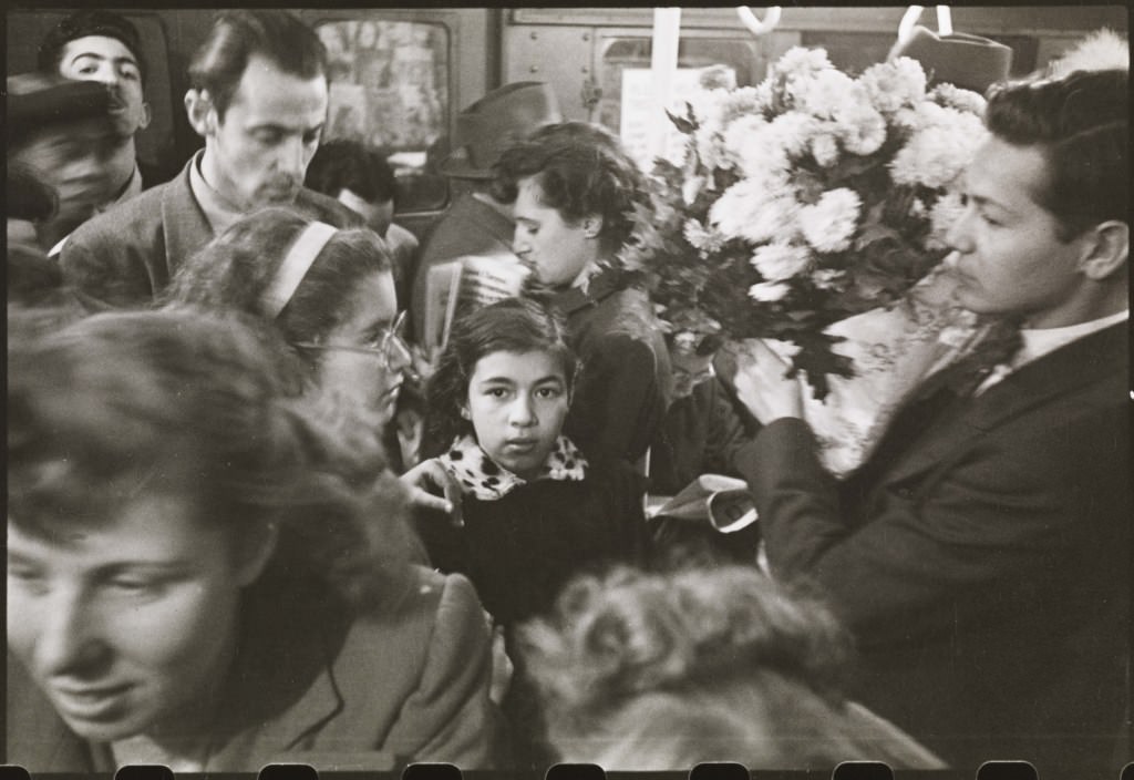 Riding the Rails: New York City Subway Passengers in the 1940s