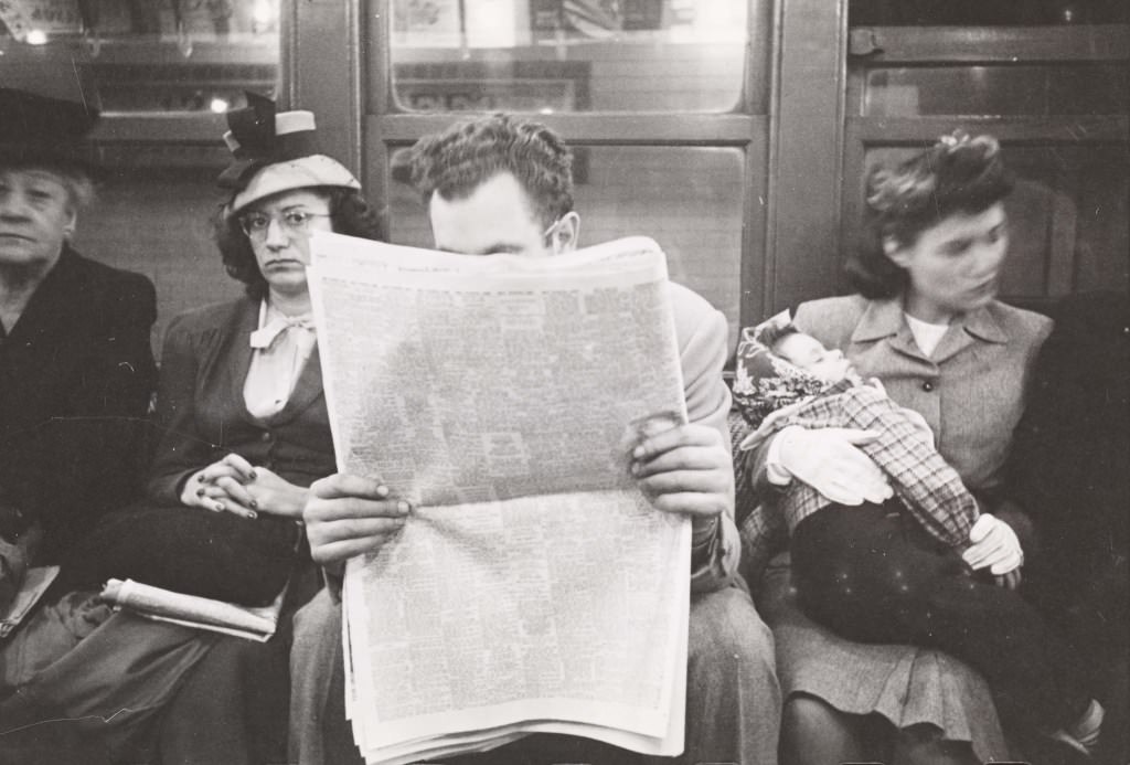 Riding the Rails: New York City Subway Passengers in the 1940s