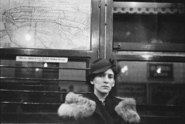 Riding the Rails: New York City Subway Passengers in the 1940s