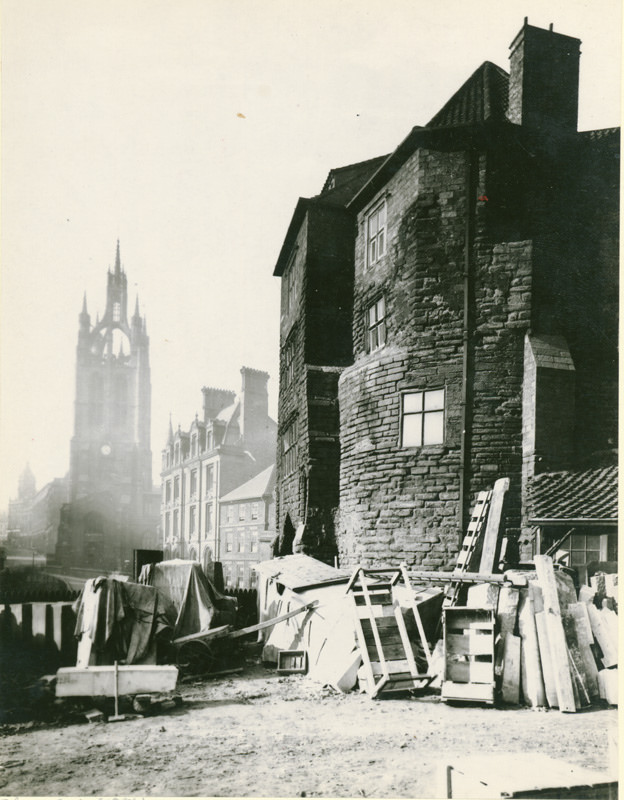 Black Gate, looking north towards St Nicholas Cathedral, 1886.