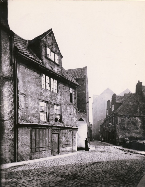 Stockbridge, looking east, 1880.