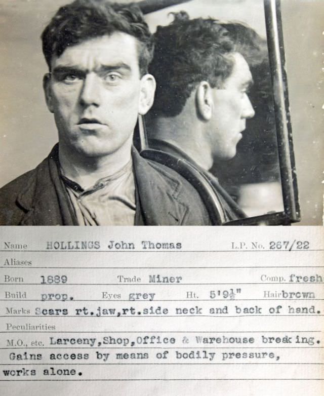 Caught on Camera: Mugshots of Newcastle upon Tyne's Criminals from the 1930s