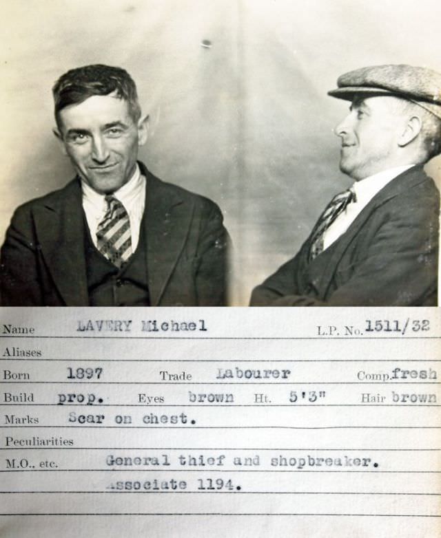 Caught on Camera: Mugshots of Newcastle upon Tyne's Criminals from the 1930s