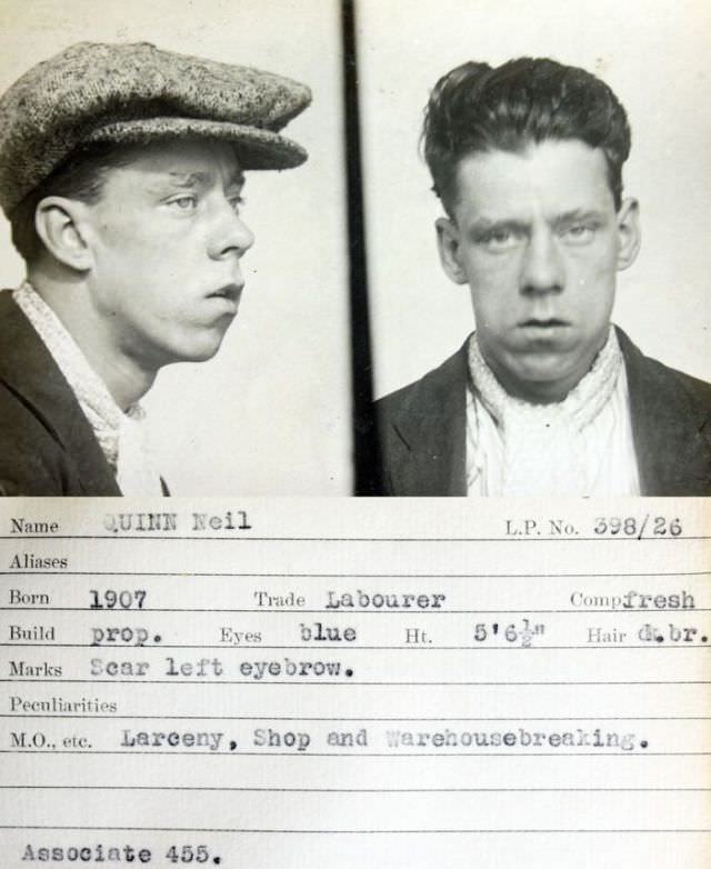 Caught on Camera: Mugshots of Newcastle upon Tyne's Criminals from the 1930s