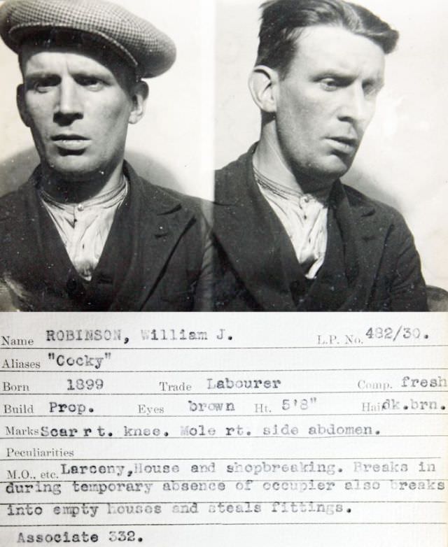 Caught on Camera: Mugshots of Newcastle upon Tyne's Criminals from the 1930s