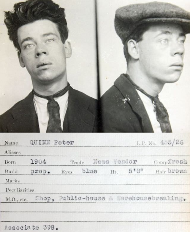 Caught on Camera: Mugshots of Newcastle upon Tyne's Criminals from the 1930s