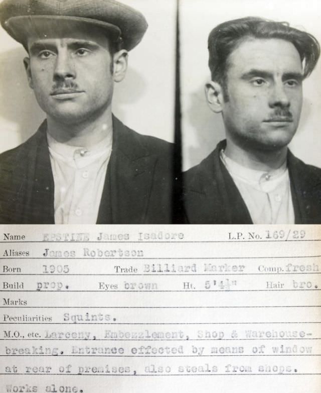 Caught on Camera: Mugshots of Newcastle upon Tyne's Criminals from the 1930s