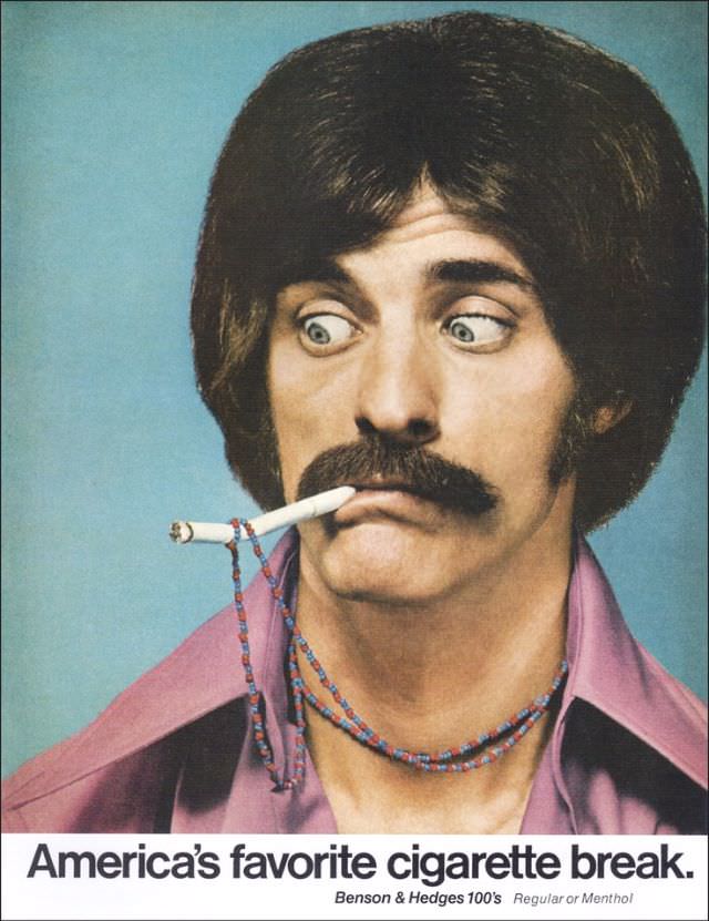 Mustaches, Machismo, and Marketing: A Look Back at the Pornstache Cigarette Ads of the 1970s